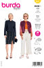 Burda Schnittmuster Damen Blazer, Gr. 36-48