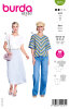 Burda Schnittmuster Damen Bluse, Gr. 36-48