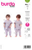 Burda Schnittmuster Baby Bluse+Hose, Gr. 56-98