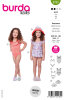 Burda Schnittmuster Kinder Beachwear, Gr. 104-146