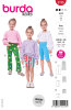 Burda Schnittmuster Kinder Hose/Shorts, Gr. 98-140