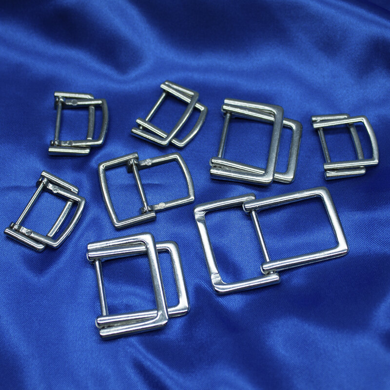 Metallschnalle, silber 32 mm