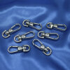 Karabiner, silber  35 mm