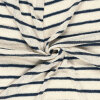 Jacquard Stoff Streifen Marine (Jumpsuits)