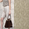 Modestoffe Damen, Chenille Stoff Uni Beige (Bermudas)