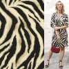 Modestoffe Damen, Viscose Vortex Jersey, bedrukt Zebras,...