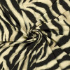 Modestoffe Damen, Viscose Vortex Jersey, bedrukt Zebras,...
