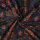 Jacquard Blumen Bunt / Schwarz – Poppy 27