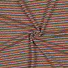 Strick Jacquard Streifen Bunt– Poppy 27