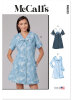 McCalls Schnittmuster Damen, A-Linien-Kleid mit...