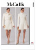 McCalls Schnittmuster Damen Kurze, halbtaillierte Jacke