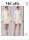 McCalls Schnittmuster Damen Kurze, halbtaillierte Jacke