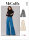 McCalls Schnittmuster Damen - Hoch taillierte Jeans mit weitem Bein
