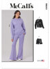McCalls Schnittmuster Damen - Sweatshirt /Hoodie &...
