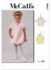 McCalls Schnittmuster Kinder - Kleid mit Bubble-Saum (3-8)