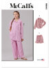 McCalls Schnittmuster Kind - Hemdblusen + Hose + Shorts...