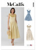 McCalls Schnittmuster Damen -  Tailliertes Prinzesskleid...