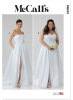 McCalls Schnittmuster Damen -  Brautkleid