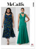 McCalls Schnittmuster Damen -  Trägerkleid & Schal