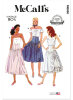 McCalls Schnittmuster Damen Vintage 80s Damenrock und...