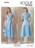 Vogue Schnittmuster  Damen, Kleid mit...