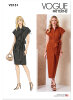 Vogue Schnittmuster  Damen, Hemdkleid