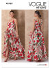 Vogue Schnittmuster  Damen, Abendkleid
