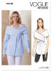 Vogue Schnittmuster  Damen, Bluse