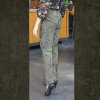 Modestoffe Damen, Feincord Stretch, khaki-grün (...