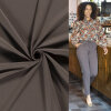 Modestoffe Damen, Punta di Roma, Braun-Taupe (Hose) - My...