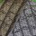 acken- & Mantelsteppstoff in Gold & Silber mit Geometrie-Muster, Wasserabweisend