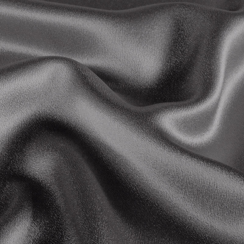 Modestoffe Damen, Satin Velvet, dunkelgrau - My Image 33