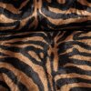 Fellimitat Zebra camel-dunkelbraun