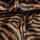 Fellimitat Zebra camel-dunkelbraun