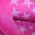 Microfleece Stern pink-rosa
